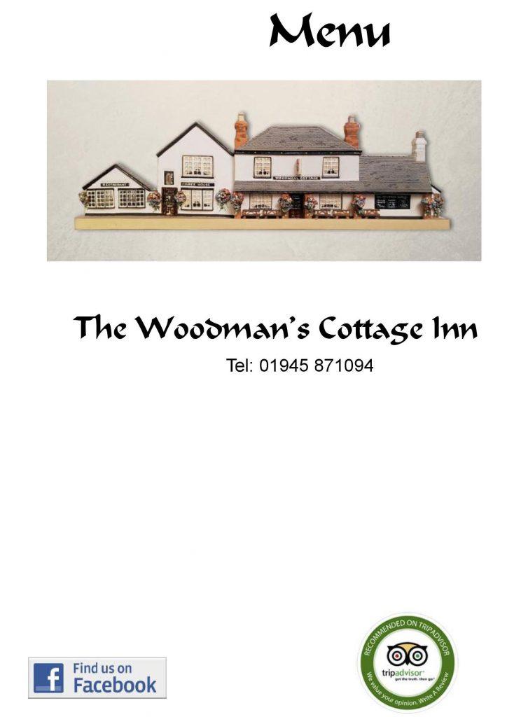 Menu The Woodman S Cottage