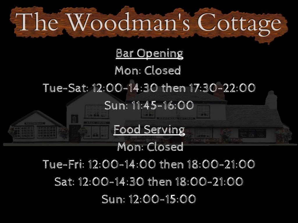 bar time The Woodman's Cottage